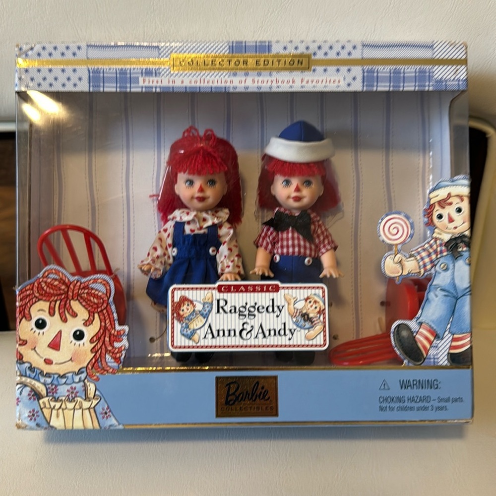 Raggedy Ann and Andy collector dolls
